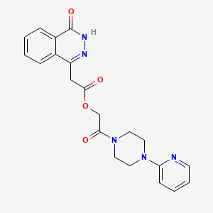 molecular formula C21H21N5O4 B12403614 Tankyrase-IN-3 