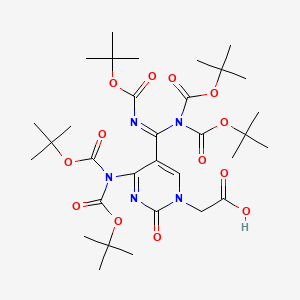 molecular formula C32H49N5O13 B12403632 Confidential 