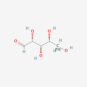 molecular formula C5H10O5 B12403728 Xylose-5-13C 