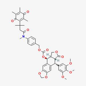 molecular formula C45H47NO13 B12403754 Antitumor agent-67 