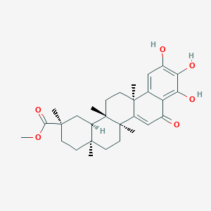 molecular formula C29H38O6 B12403893 Blepharotriol 