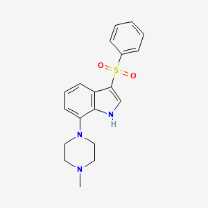 molecular formula C19H21N3O2S B1240390 Ro4368554 CAS No. 478082-99-4