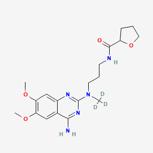 molecular formula C19H27N5O4 B12403915 Alfuzosin-d3 