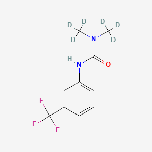 molecular formula C10H11F3N2O B12403948 Fluometuron-d6 