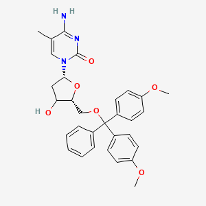 molecular formula C31H33N3O6 B12403949 2'-Deoxy-5'-O-DMT-5-methylcytidine 