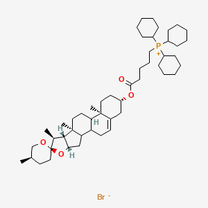 molecular formula C50H82BrO4P B12403992 Antitumor agent-73 