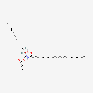 molecular formula C49H87NO4 B12404027 [(E,2S,3R)-3-hydroxy-2-(tetracosanoylamino)octadec-4-enyl] benzoate 