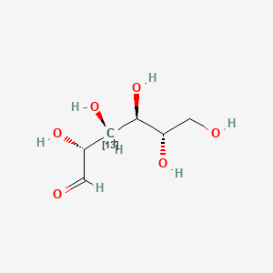 molecular formula C6H12O6 B12404045 L-(-)-Mannose-13C 