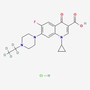 molecular formula C19H23ClFN3O3 B12404068 Enrofloxacin D5 Hydrochloride CAS No. 2733718-29-9