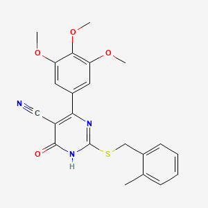 molecular formula C22H21N3O4S B12404087 Bet-IN-8 