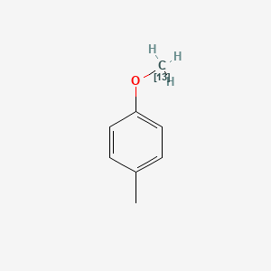 molecular formula C8H10O B12404114 4-Methylanisole-13C 