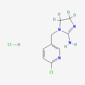 Imidacloprid impurity 2-d4 (hydrochloride)