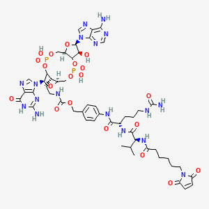 molecular formula C51H67N17O20P2 B12404178 Mal-VC-PAB-PNP-CDN-A 