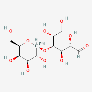 4-O-|A-D-Galactopyranosyl-D-mannose-13C