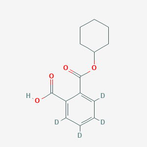 molecular formula C14H16O4 B12404195 Mono-cyclohexyl phthalate-3,4,5,6-D4 