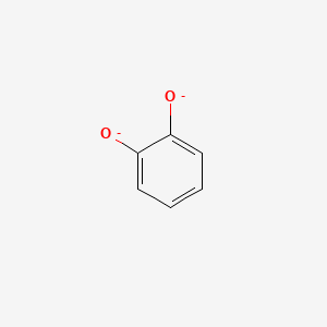 molecular formula C6H4O2-2 B1240426 Catecholate(2-) 
