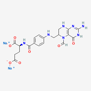 molecular formula C20H21N7Na2O7 B12404270 Folinic acid (disodium) 