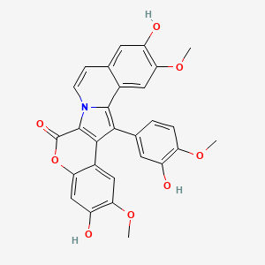 molecular formula C28H21NO8 B1240430 Lamellarin N CAS No. 149379-26-0