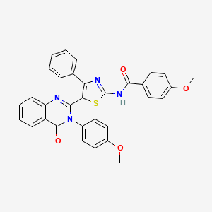 molecular formula C32H24N4O4S B12404353 A3AR antagonist 1 