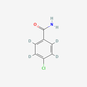 4-Chlorobenzamide-2,3,5,6-d4