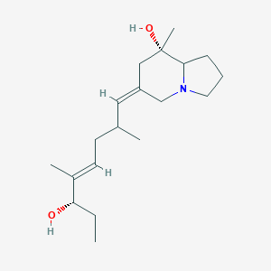 molecular formula C19H33NO2 B1240442 Pumiliotoxin A CAS No. 67054-00-6