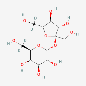 molecular formula C12H22O11 B12404428 Sucrose-d4 