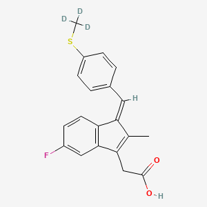 molecular formula C20H17FO2S B12404430 Sulindac sulfide-d3 