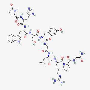 H-Pyr-His-Trp-Ser-Tyr-Gly-D-Leu-Arg-Pro-Gly-NH2