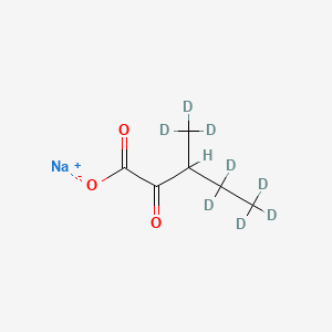 3-Methyl-2-oxovaleric Acid-d8 Sodium Salt