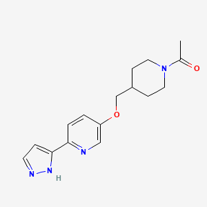 molecular formula C16H20N4O2 B12404524 Cyp4A11/cyp4F2-IN-2 