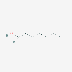 molecular formula C7H16O B12404526 n-Heptyl-1-d1 Alcohol 