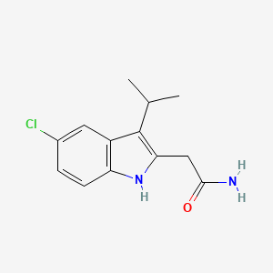 molecular formula C13H15ClN2O B12404532 Sirt1-IN-2 