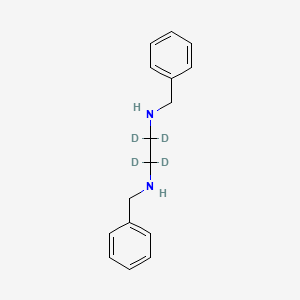 molecular formula C16H20N2 B12404546 n,n'-Dibenzylethylene-d4-diamine 