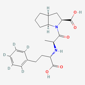 molecular formula C21H28N2O5 B12404567 Ramiprilat-d5 