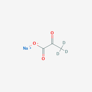 Sodium 2-oxopropanoate-d3