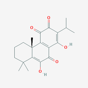 molecular formula C20H24O5 B12404621 Coleon-U-quinone 