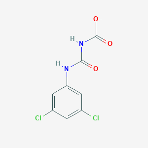 molecular formula C8H5Cl2N2O3- B1240465 (3,5-Dichlorophenyl)ureidoformate 