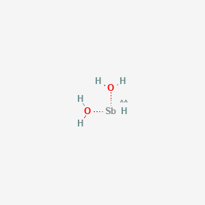 molecular formula H5O2S B1240466 Hydridodihydroxidoantimony 