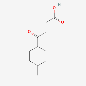 molecular formula C11H18O3 B1240472 4-(4-Methylcyclohexyl)-4-oxobutanoic acid CAS No. 195137-72-5