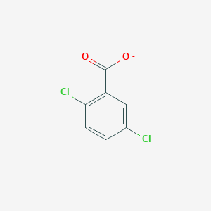 molecular formula C7H3Cl2O2- B1240473 2,5-Dichlorobenzoate 