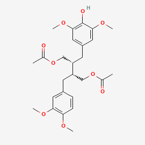 molecular formula C26H34O9 B12404812 Justin C 