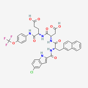 molecular formula C38H33ClF3N5O9 B12404841 beta-catenin-IN-4 