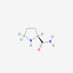 L-Prolinamide-2,5,5-D3