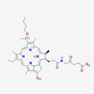 molecular formula C42H51N5O6 B12405009 Antitumor photosensitizer-1 