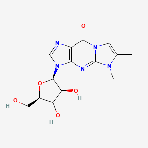 N4-Desmethyl-N5-methyl wyosine