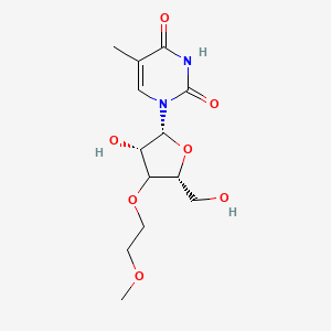 1-[(2R,3S,5R)-3-hydroxy-5-(hydroxymethyl)-4-(2-methoxyethoxy)oxolan-2-yl]-5-methylpyrimidine-2,4-dione