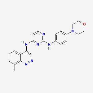 molecular formula C23H23N7O B12405142 Alk5-IN-33 