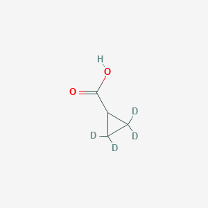 Cyclopropanecarboxylic acid-d4