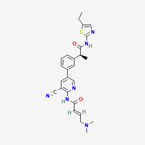 molecular formula C26H28N6O2S B12405194 Cdk7-IN-11 