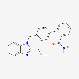 molecular formula C24H23N3O B12405196 PPAR|A agonist 3 